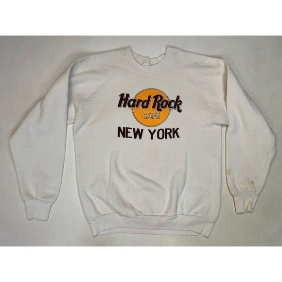 Vintage Other - Vintage White Hard Rock Cafe Sweatshirt